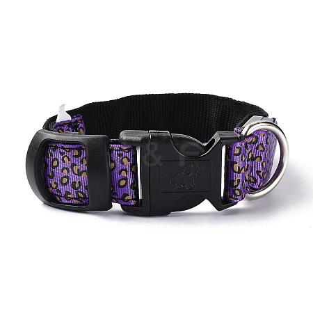 Adjustable Polyester LED Dog Collar MP-H001-A09-1