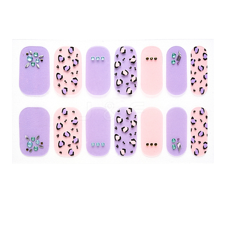 Full Cover Nombre Nail Stickers MRMJ-S060-ZX3361-1