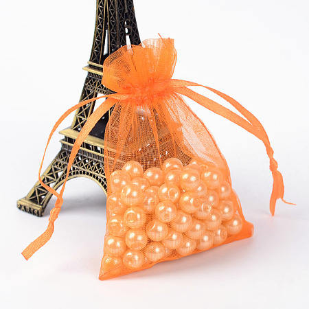 Organza Gift Bags with Drawstring OP-R016-7x9cm-14-1