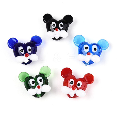 Handmade Lampwork Beads LAMP-N034-07-1
