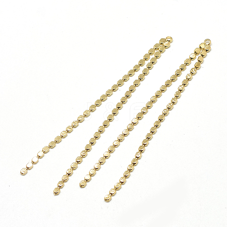 Brass Chain Big Pendants X-KK-T032-175G-1