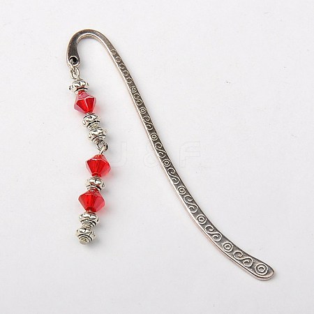 Tibetan Style Bookmarks/Hairpins AJEW-JK00057-08-1
