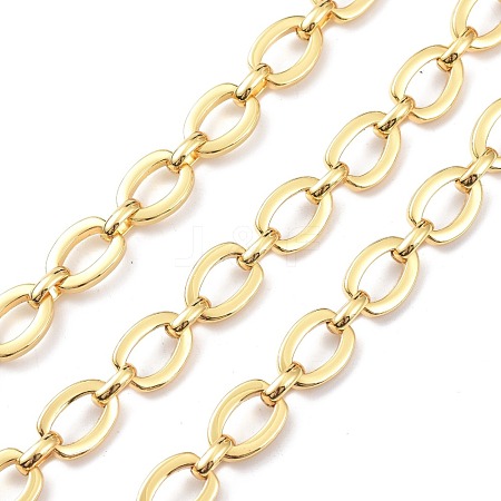 Brass Cable Chains CHC-D028-15G-1