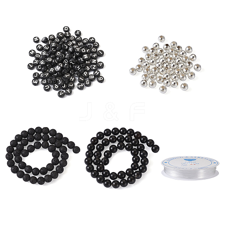 Crafans DIY Gemstone Bracelet Making Kit DIY-CF0001-18-1