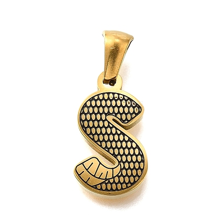 Golden 304 Stainless Steel Pendants STAS-K300-01G-S-1