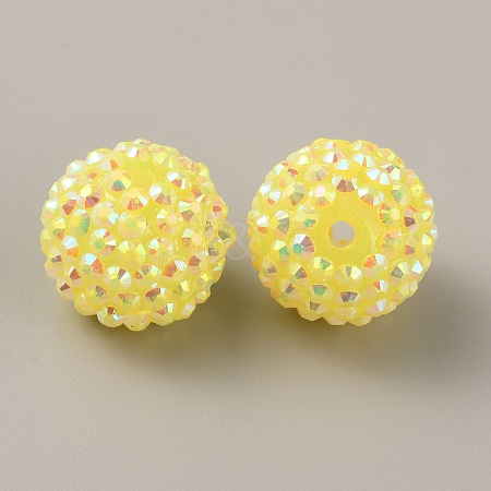 Opaque Acrylic Beads SACR-TAC0001-04A-1