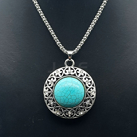 Fashionable Alloy Pendant Necklaces TA1820-6-1