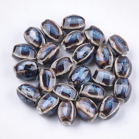 Handmade Porcelain Beads PORC-S498-07H-1