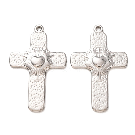 304 Stainless Steel Pendants SA-CBABD1E-17P-1