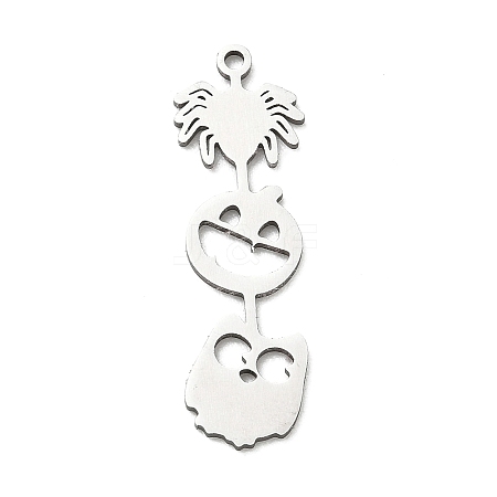 Halloween 201 Stainless Steel Pendants SA-CBA6FBD-21P-1