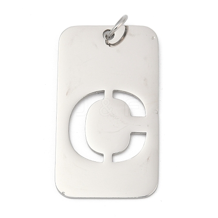 304 Stainless Steel Pendants STAS-M115-01P-C-1