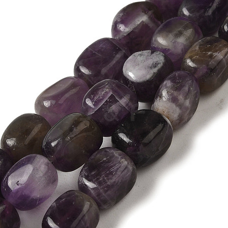 Natural Amethyst Beads Strands G-B078-A01-01-1