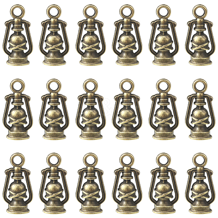 40Pcs Tibetan Style Zinc Alloy Pendants Sets TIBEP-SC0003-35AG-1