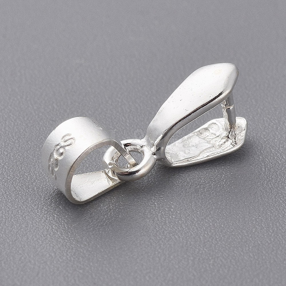 Wholesale 925 Sterling Silver Pendant Bails - Jewelryandfindings.com