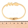 304 Stainless Steel Micro Pave Rhinestone Hinged Bangles for Women BJEW-E113-03G-3