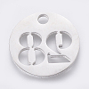 Non-Tarnish 304 Stainless Steel Pendants STAS-F233-28-P-2