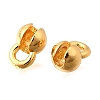 Brass Bead Tips KK-D374-01G-2