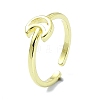 Brass Open Cuff Rings RJEW-B051-39G-1