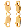 2Pcs 925 Sterling Silver Lobster Claw Clasps STER-BBC0007-02-1