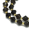 Natural Ice Obsidian Beads Strands G-I376-B08-01-3