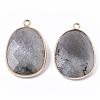 Natural Labradorite Pendants G-T131-08D-2