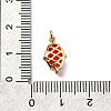 Brass Charms X1-KK-Q043-06G-02-3
