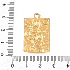304 Stainless Steel with Synthetic Turquoise Pendants STAS-H253-01B-G-3
