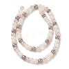 Electroplate & Gradient Color Glass Beads Strands X-LAMP-M023-03-02-4