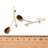 Natural Pearl Dangle Earring EJEW-L099-12G-5