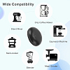 36Pcs 9 Styles Teflon & Rubber & EVA & Oil Glue Self-adhesive Furniture Protection Pads AJEW-CN0002-92-4