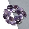 Natural Flower Amethyst Beads Strands G-B125-P07-01-2