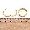 Ion Plating(IP) 304 Stainless Steel Huggie Hoop Earrings EJEW-F111B-19mm-G-2