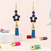 100Pcs 10 Colors Faux Suede Tassel Pendant Decorations FIND-LS0001-06LG-7