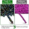 FGB 8/0 Grade A Round Glass Seed Beads SEED-Q008-3mm-F605-2