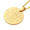 Constellation Pendant Necklaces LS-NJEW-S422-04G-09-2