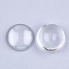 Transparent Glass Cabochons GGLA-S036-01-2