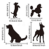 PET Hollow Out Drawing Painting Stencils DIY-WH0402-061-3