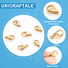 UNICRAFTALE PVD Vacuum Plating 304 Stainless Steel Lobster Claw Clasps STAS-UN0018-95A-G-4