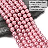 Eco-Friendly Dyed  Glass Pearl Round Beads Strands HY-A002-8mm-RB109-2