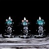 Ceramic Decorations Lotus Frog Flowback Incense Stove Ceramic Incense Stove Decorations Gift JX843A-6