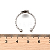 304 Stainless Steel Cuff Ring Components RJEW-H250-03C-P-3