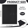 Cap Brim Plastic Board DIY-WH0591-246B-01-2