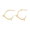 Brass Stud Earring Findings KK-CBA866A-11G-1