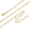 2.5MM Brass Figaro Chain Necklaces for Women KK-CBA4FD4-11G-4