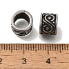 304 Stainless Steel European Beads STAS-D191-03AS-2