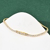 925 Sterling Silver Micro Pave Cubic Zirconia Tennis Bracelets for Women BJEW-C117-01A-G02-3