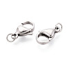 304 Stainless Steel Lobster Claw Clasps STAS-B166-01P-01-2