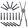 20Pcs Alloy Cord Ends FIND-NB0005-35EB-1