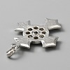 Alloy Rhinestone Hang Snap Base Pendants FIND-WH0145-68A-2