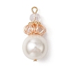 Shell Pearl Pendants PALLOY-TA00214-1